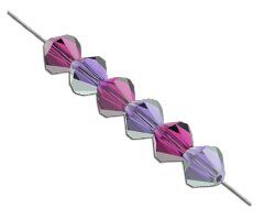 Six bicones on a cord